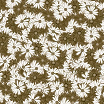 Arctic Frog - Daisies in Paradise 12x12 patterned paper  (pack of 10)