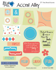 Arctic Frog - Sunday Brunch Accents  (pack of 5)