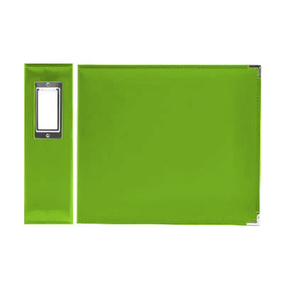 Aussie Scrap Source - 3 Ring 12x12 Faux Leather Album - Key Lime  (sold individually)