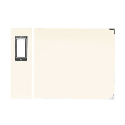 Aussie Scrap Source - 3 Ring 12x12 Faux Leather Album - Vanilla  (sold individually)