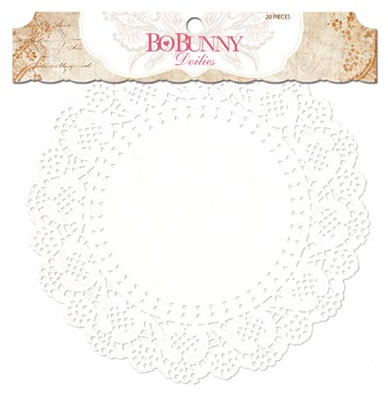 Bo Bunny Press - Essentials - Large Doilies  (sold in 3's)