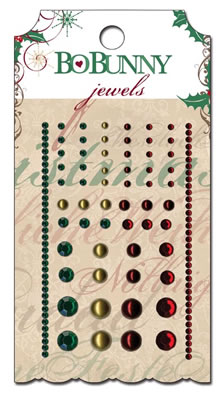 Bo Bunny Press - Rejoice - Jewels  (sold in 3's)