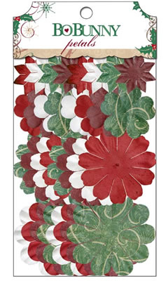 Bo Bunny Press - Rejoice - Petals  (sold in 3's)
