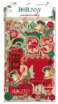 Bo Bunny Press - Rejoice - Noteworthy  (sold in 3's)