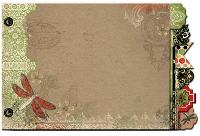 Bo Bunny Press - Serenade - Mini Album  (sold in 3's)