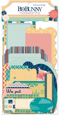 Bo Bunny Press - Family Is - Noteworthy  (sold in 3's)