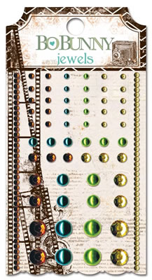 Bo Bunny Press - Mama-razzi2 - Jewels  (sold in 3's)