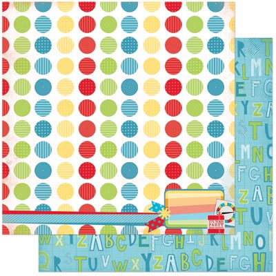 Bo Bunny Press - Surprise! - Dots 12x12 d/sided paper  (pack of 10)