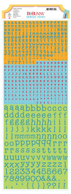 Bo Bunny Press - Surprise! - Letterific Sticker  (sold in 6's)