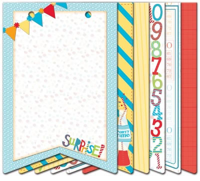 Bo Bunny Press - Surprise! - Mini Album  (sold in 3's)