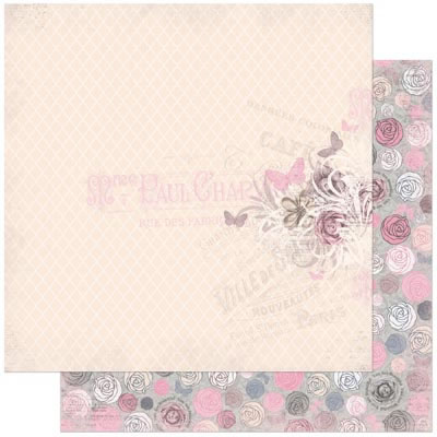 Bo Bunny Press - Isabella - Divine 12x12 d/sided paper  (pack of 10)
