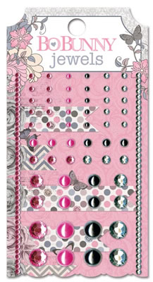 Bo Bunny Press - Isabella - Jewels  (sold in 3's)