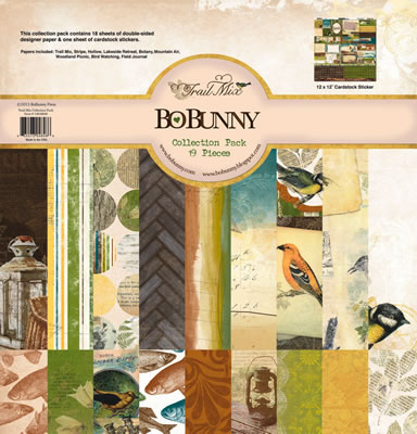 Bo Bunny Press - Trail Mix - Collection Pack  (sold individually)