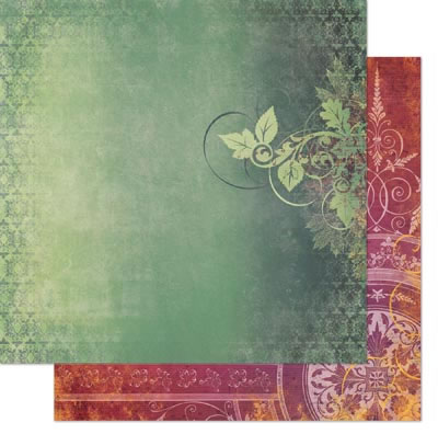Bo Bunny - Autumn Song - Melody 12x12 d/sided paper  (pack of 10)
