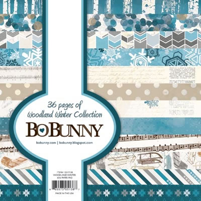Bo Bunny - Woodland Winter - 6x6 Paper Pad  (sold in 3's)