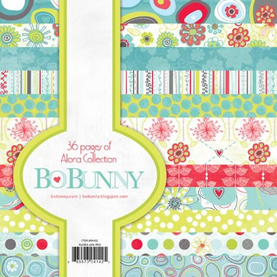 Bo Bunny Press - Alora - 6x6 Paper Pad  (sold in 3's)