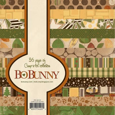 Bo Bunny Press - Camp A Lot - 6x6 Paper Pad  (sold in 3's)