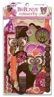 Bo-Bunny Press - Garden Girl - Noteworthy  (sold in 3's)
