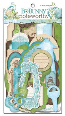 Bo-Bunny Press - Welcome Home - Noteworthy  (sold in 3's)