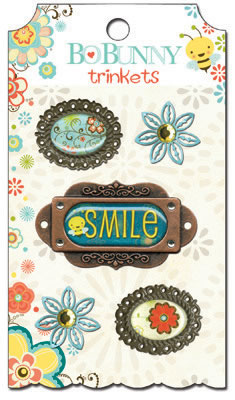 Bo Bunny Press - Hello Sunshine - Trinkets  (sold in 3's)