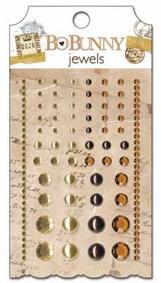 Bo-Bunny Press - et Cetera - Jewels  (sold in 3's)