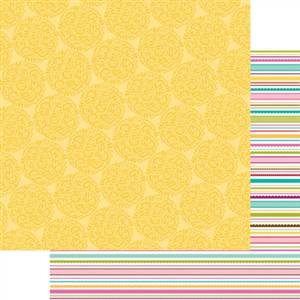 Bella Blvd - Spring Flings & Easter Things - Sunny Sunday 12x12 d/sided paper  (pack of 10)