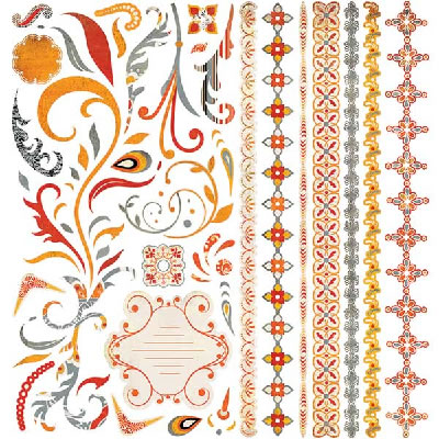 BasicGrey - Ambrosia Element Stickers  (pack of 5)