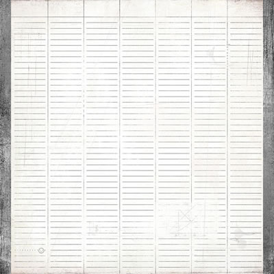 BasicGrey - Basic White - Index 12x12 paper  (pack of 10)