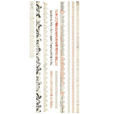 BasicGrey - Basic Manila - Trims Stickers 5.75x12  (pack of 5)"