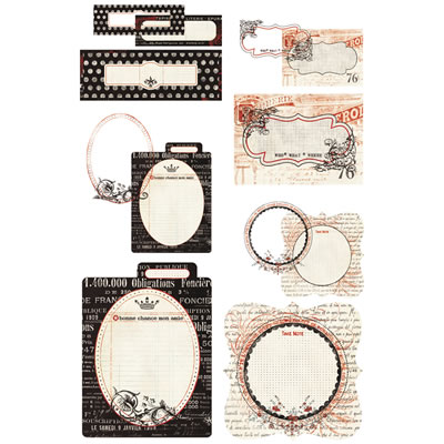 BasicGrey - Basic Manila - Take Note Transparency Pack  (sold in 3's)