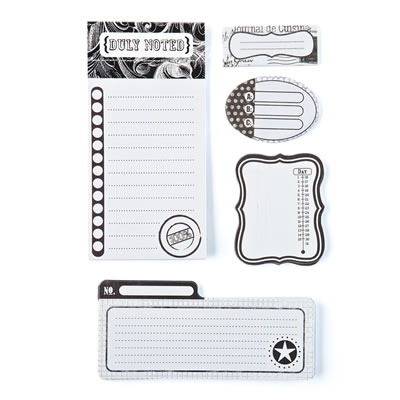 BasicGrey - Basic White - Writer's Block Journaling Set  (sold in 3's)