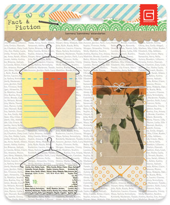 Facts & Fiction - Hangers  (sold in 3's)