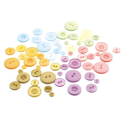 BasicGrey - Kioshi - Buttons  (sold in 3's)