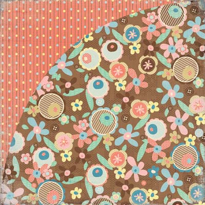 BasicGrey - Hopscotch - Hoppy Taw 12x12 d/sided paper  (pack of 10)