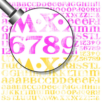 BasicGrey - Sophie Letters  (pack of 5)