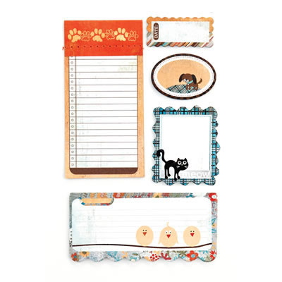 BasicGrey - Max & Whiskers - Writer's Block Journaling Set  (sold in 3's)
