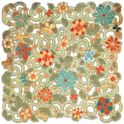 BasicGrey - Max & Whiskers - Doilies Daisy Maze  (pack of 5)