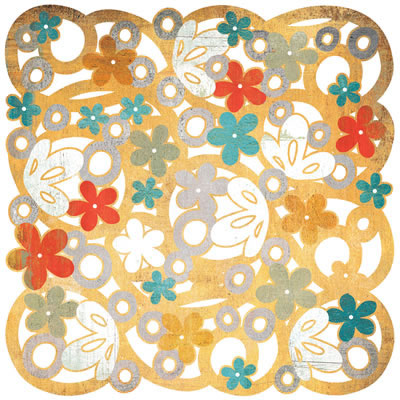 BasicGrey - Max & Whiskers - Doilies Posies  (pack of 5)