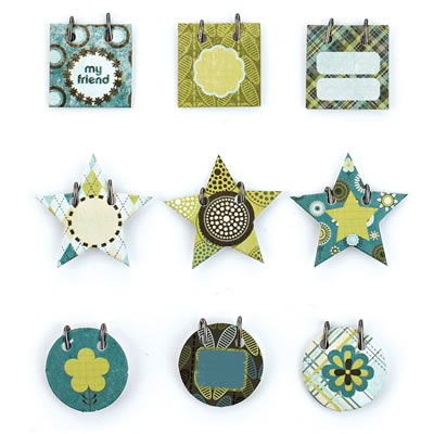 BasicGrey - Marjolaine - Small Details Decorative Stickers  (sold in 3's)