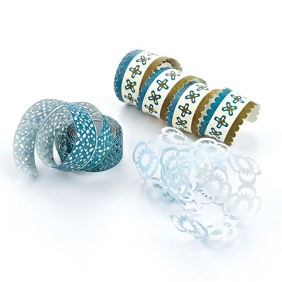 BasicGrey - Marjolaine - Paper Ribbon Doilies  (sold in 3's)