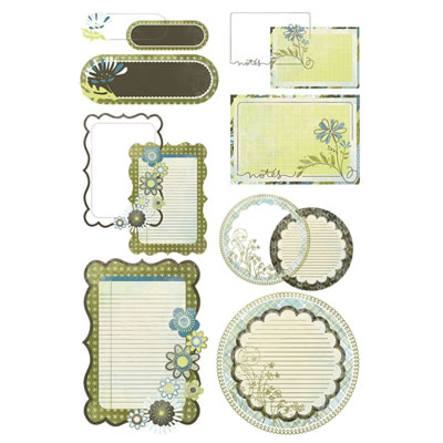 BasicGrey - Marjolaine - Take Note Transparency Pack  (sold in 3's)