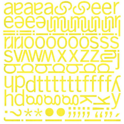 BasicGrey - Offbeat Sweets Mini Mono Stickers  (pack of 5)