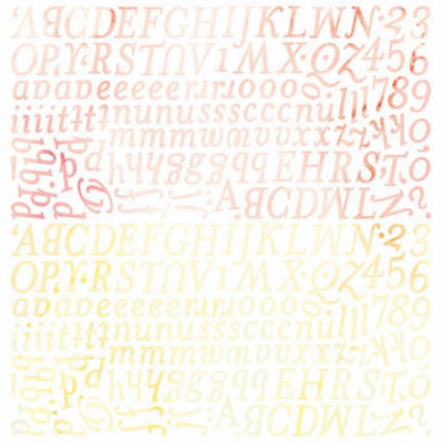BasicGrey - Porcelain Alpha Stickers  (pack of 5)