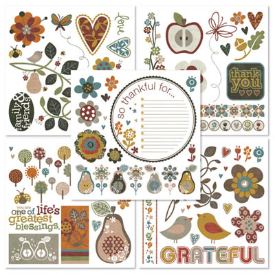 BasicGrey - Pyrus - Olio Rub-on Book  (sold in 3's)