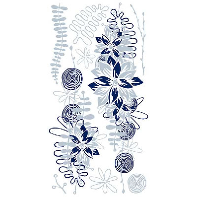BasicGrey - Eucalyptus Blue Rub-ons  (sold in 3's)