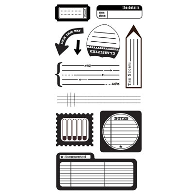 BasicGrey - Wander - The Details Stamp  (sold individually)