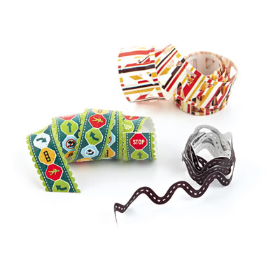 BasicGrey - Wander - Paper Ribbon Doilies  (sold in 3's)