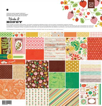 Basic Grey - Herbs & Honey - Collection Pack (Sold in packs of 1)