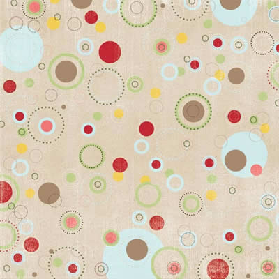 Carolees Creations - Dottie Lou 12x12 paper  (pack of 10)