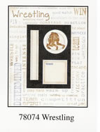 Carolee's Creations - Wrestling Frame  (sold in 3's)